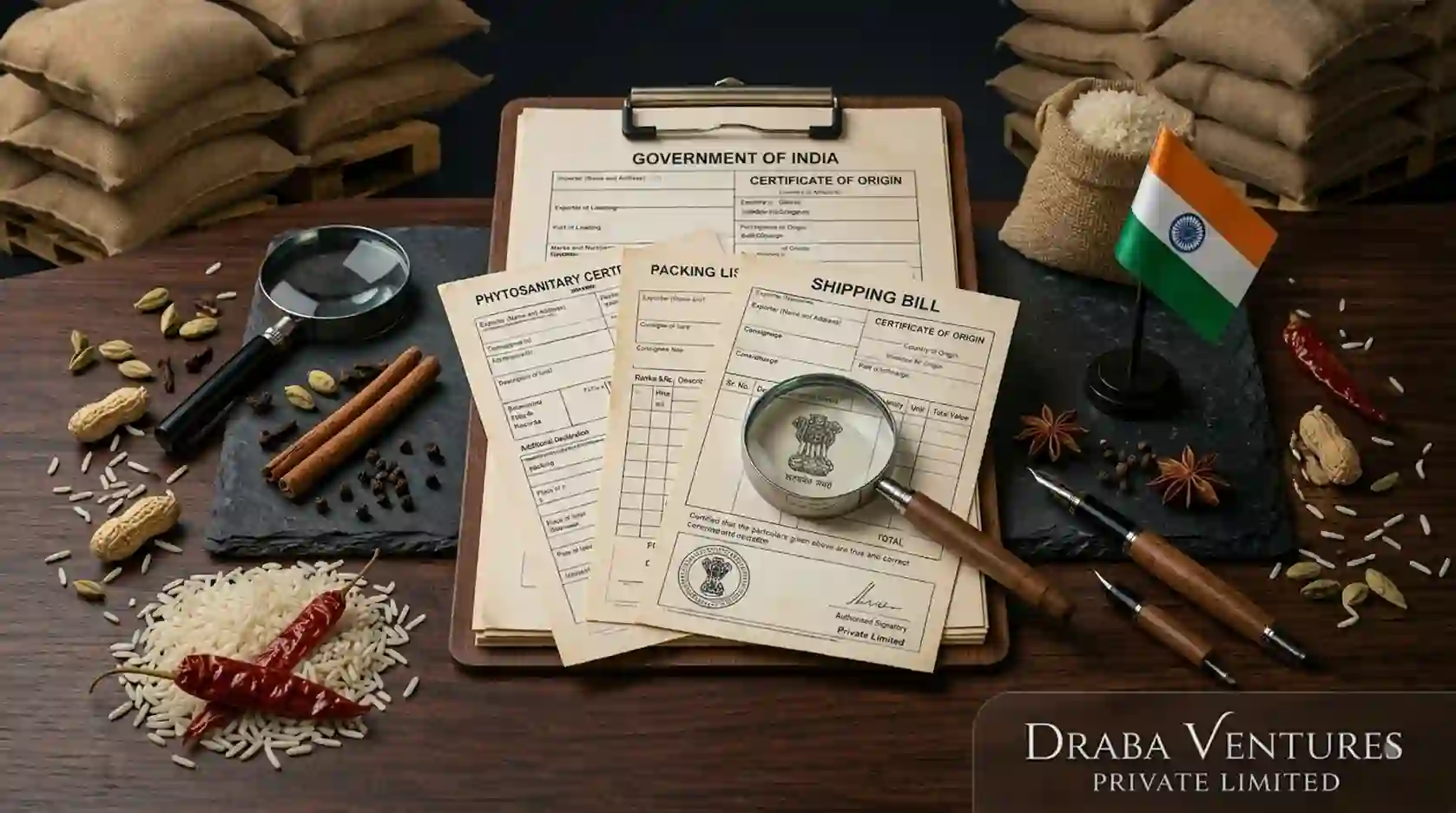 Certificate of Origin for Rice Export